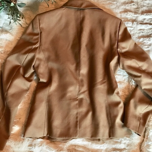 NWOT Ann Taylor Tan Suit Jacket - Picture 6 of 6